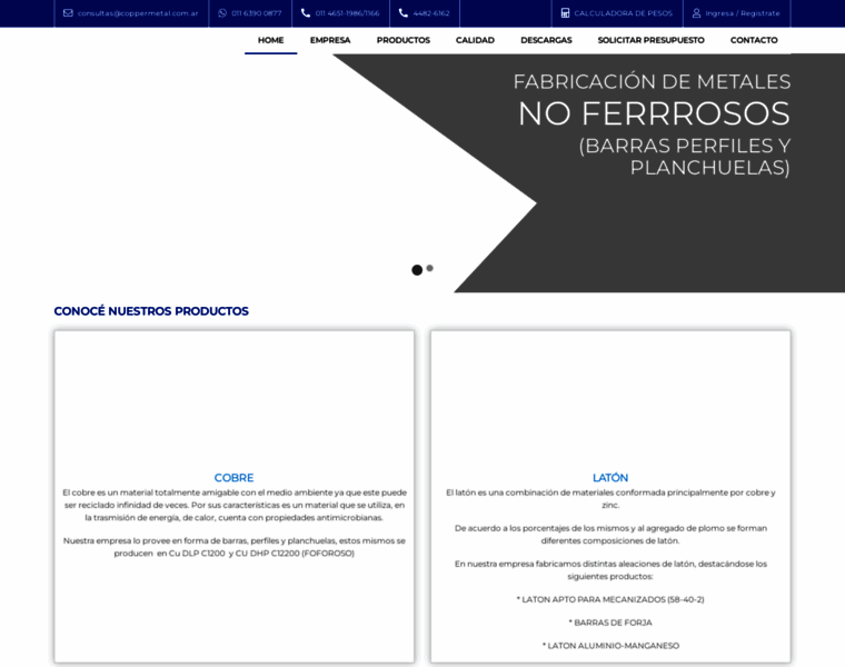 Coppermetal.com.ar thumbnail