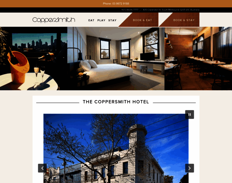 Coppersmithhotel.com.au thumbnail