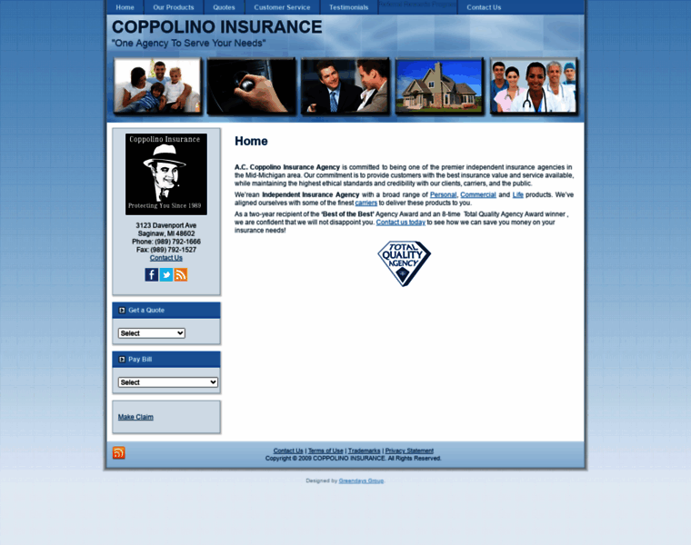 Coppolinoinsurance.com thumbnail