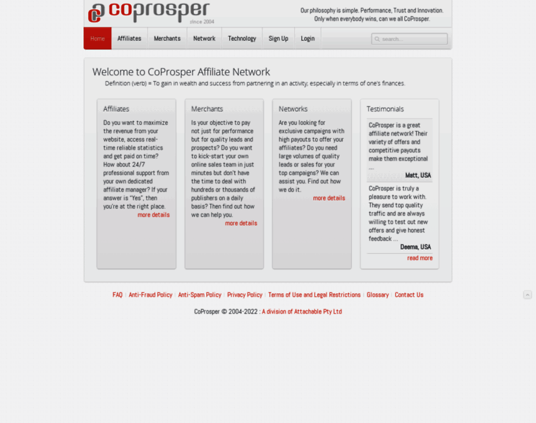 Coprosper.com thumbnail