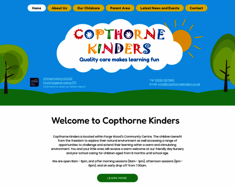 Copthornekinders.co.uk thumbnail