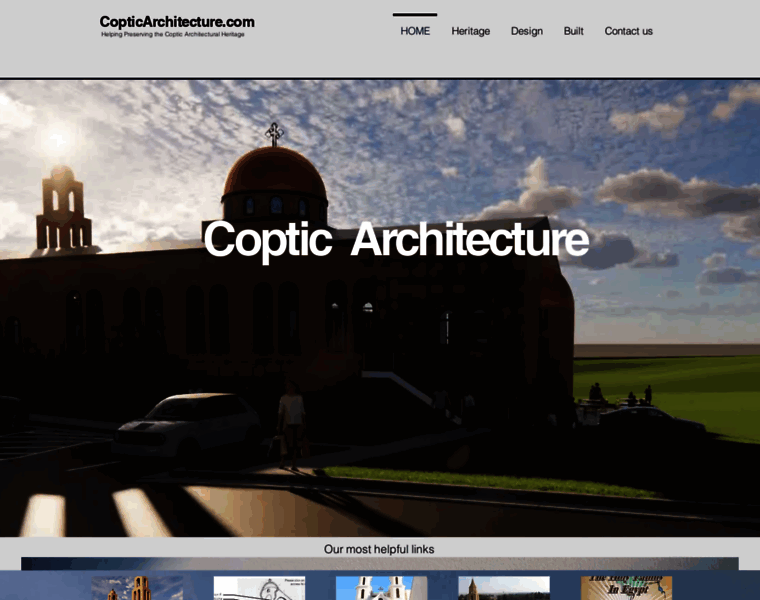 Copticarchitecture.com thumbnail