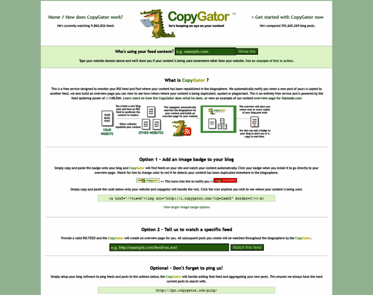 Copygator.com thumbnail