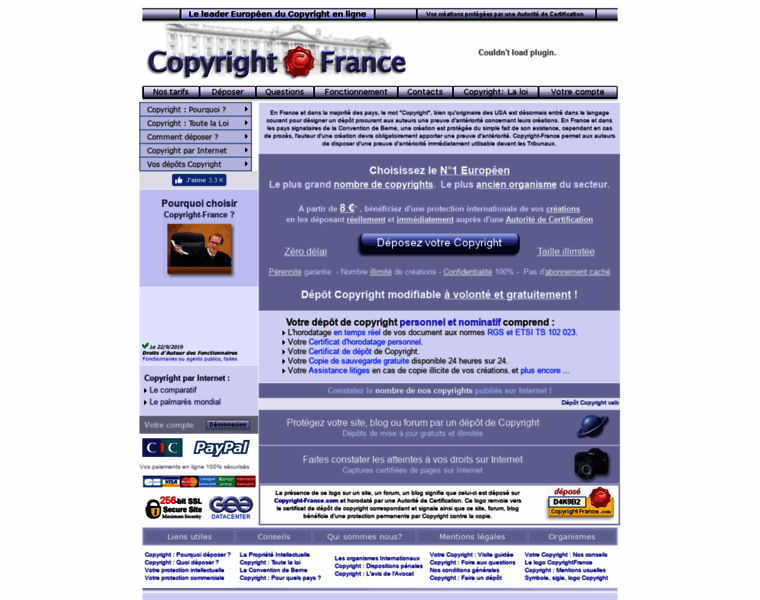 Copyright-france.com thumbnail