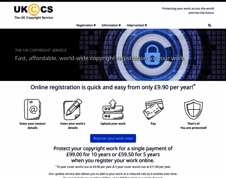 Copyrightservice.co.uk thumbnail