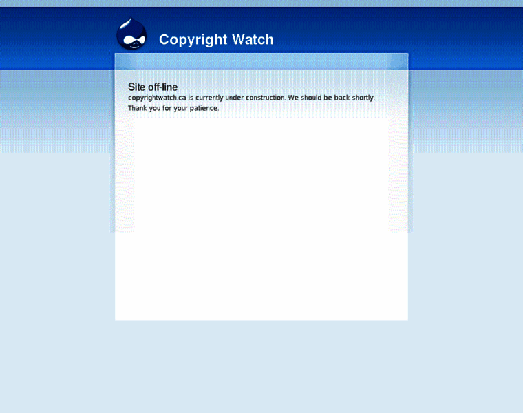 Copyrightwatch.ca thumbnail