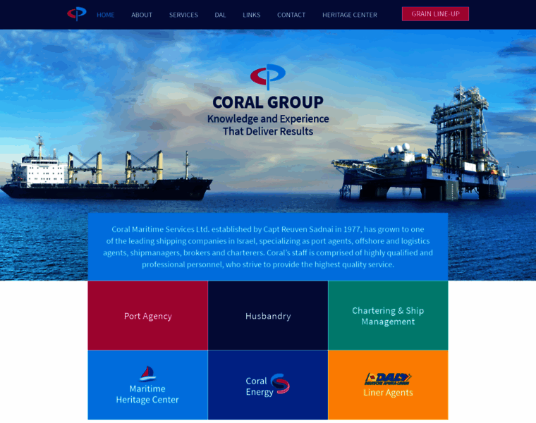 Coralgroup.co.il thumbnail