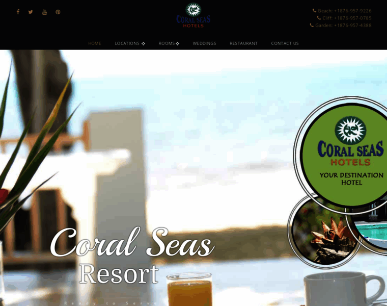 Coralseashotels.com thumbnail