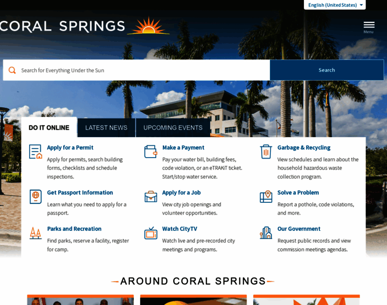 Coralsprings.org thumbnail