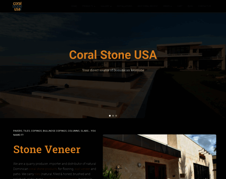 Coralstoneusa.com thumbnail