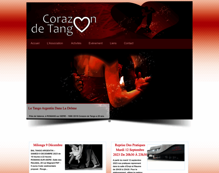 Corazondetango.fr thumbnail