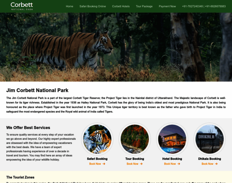 Corbettnationalpark.in thumbnail