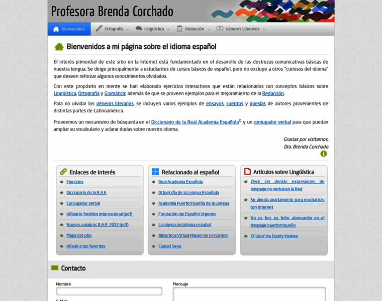 Corchado.org thumbnail