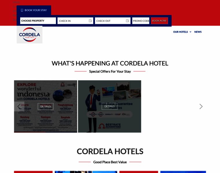 Cordela-hotels.com thumbnail