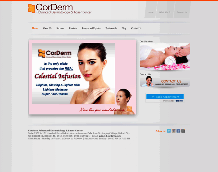 Corderm.com thumbnail