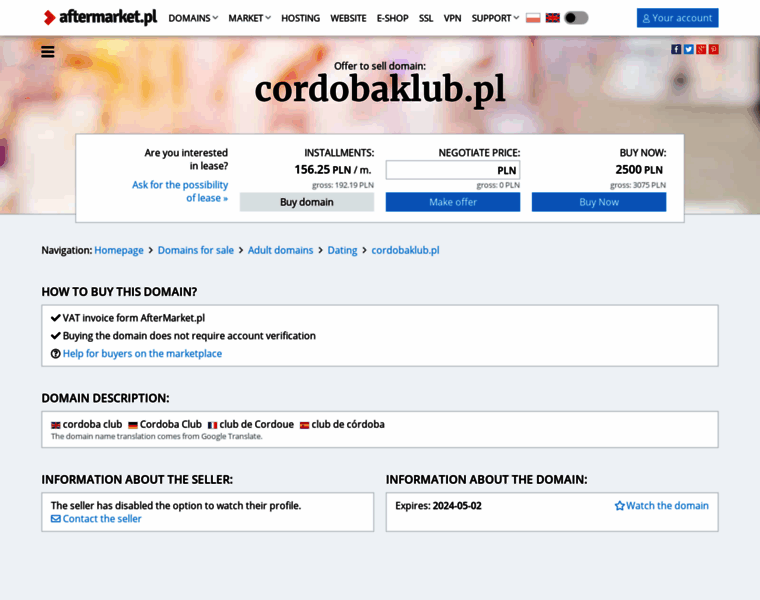Cordobaklub.pl thumbnail