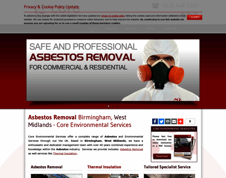 Core-asbestos.co.uk thumbnail