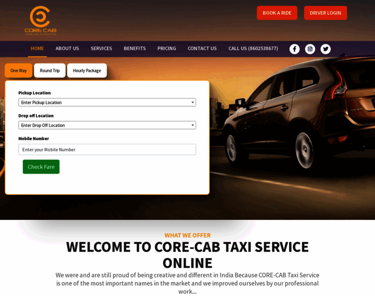 Core-cab.com thumbnail