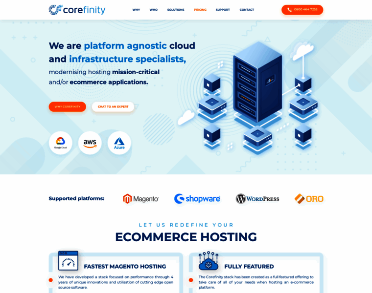 Corefinity.com thumbnail