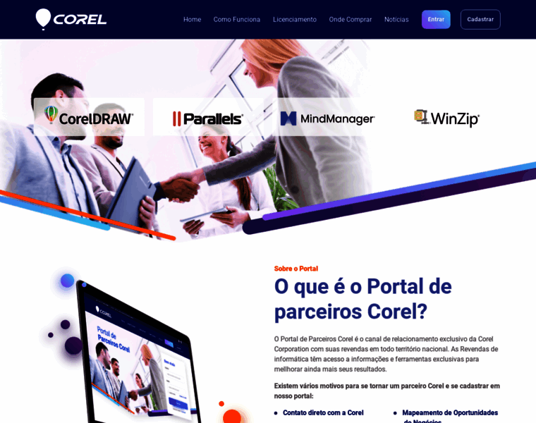 Corelbrasil.com.br thumbnail