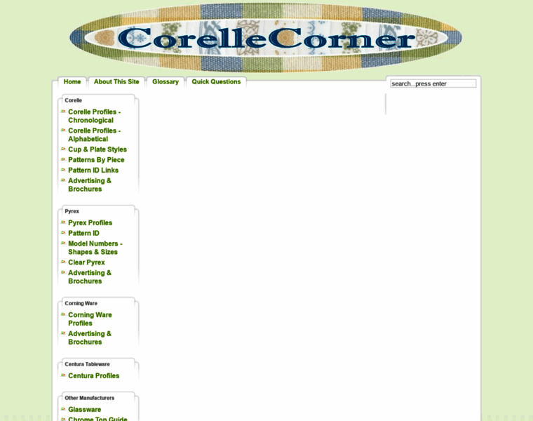 Corellecorner.com thumbnail