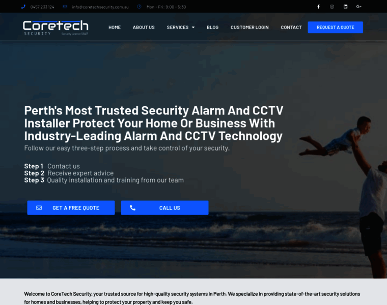 Coretechsecurity.com.au thumbnail