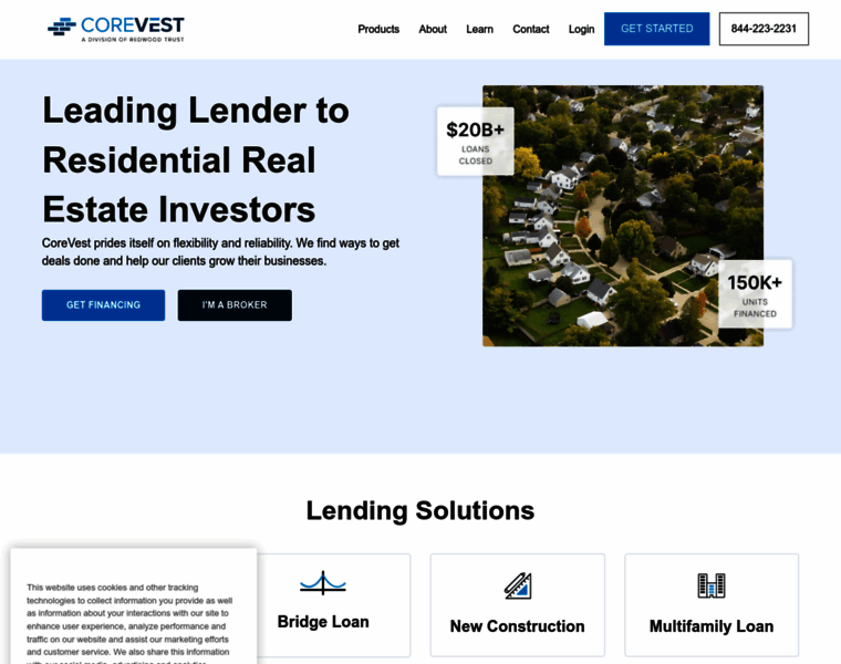 Corevestfinance.com thumbnail
