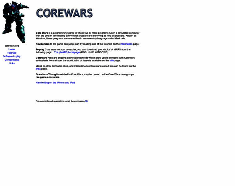 Corewars.org thumbnail