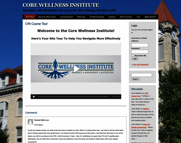 Corewellnessinstitute.com thumbnail