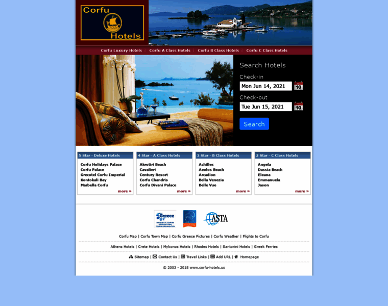 Corfu-hotels.us thumbnail
