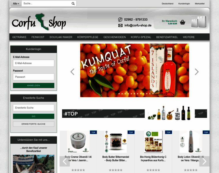 Corfu-shop.de thumbnail