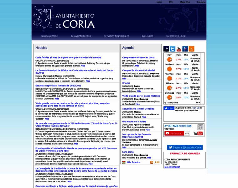 Coria.org thumbnail