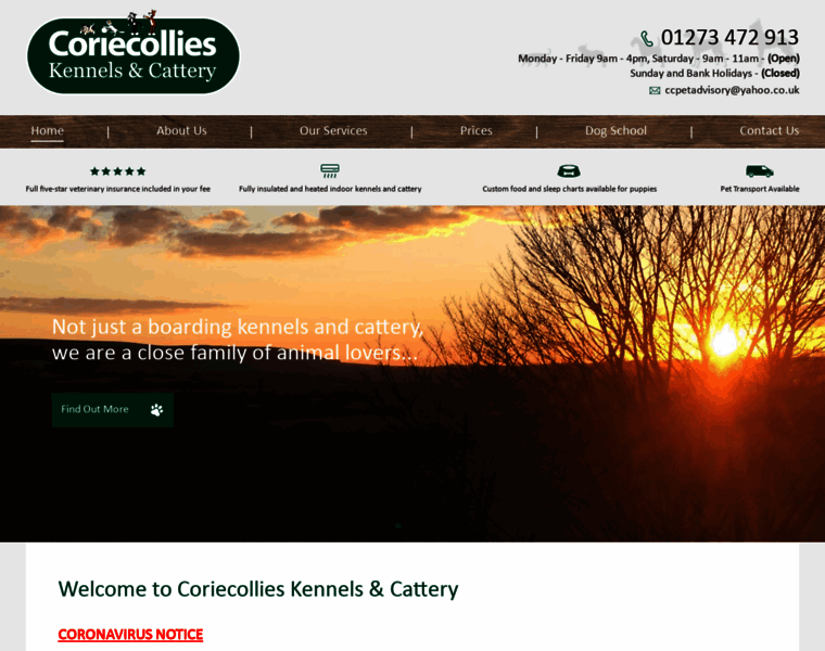 Coriecollies.co.uk thumbnail