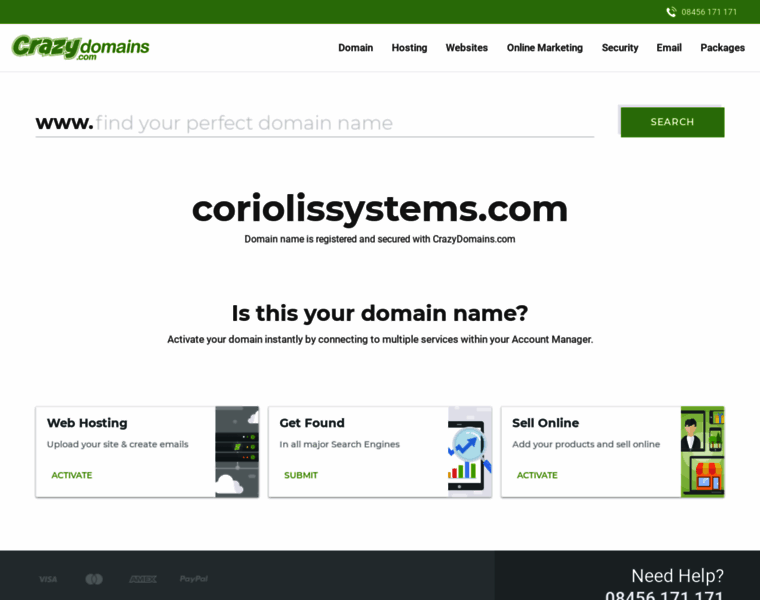 Coriolissystems.com thumbnail