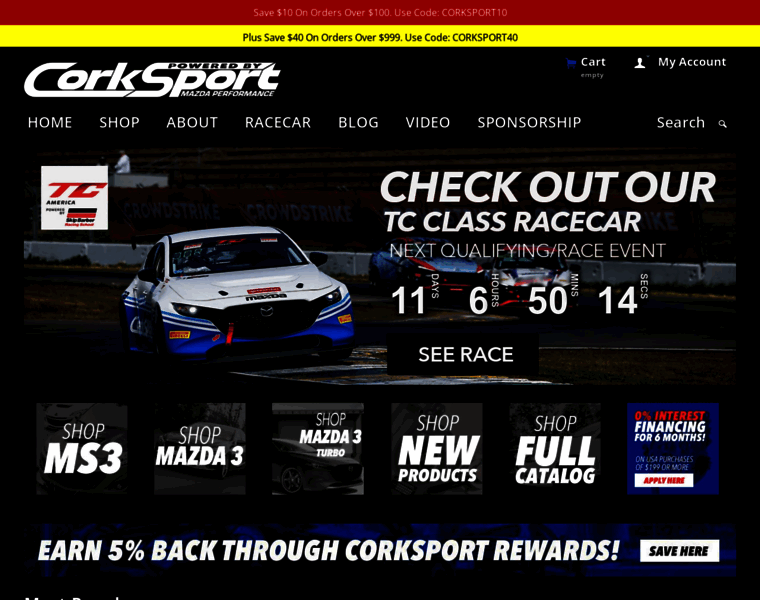 Corksport.com thumbnail