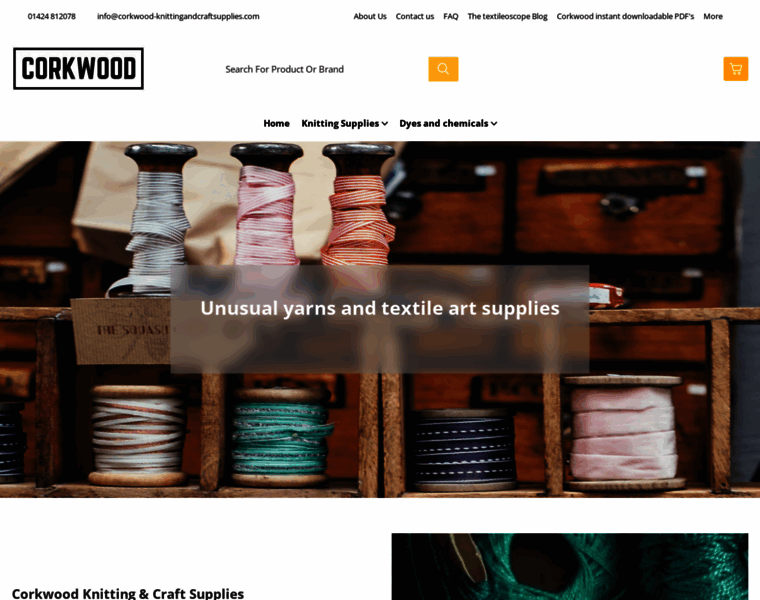 Corkwood-knittingandcraftsupplies.com thumbnail
