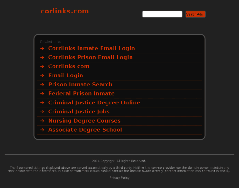 Corlinks.com thumbnail