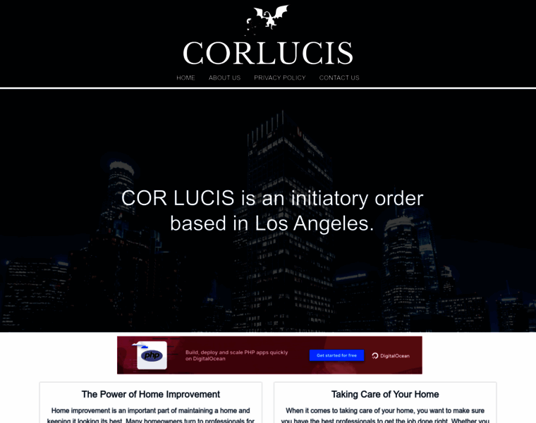 Corlucis.org thumbnail