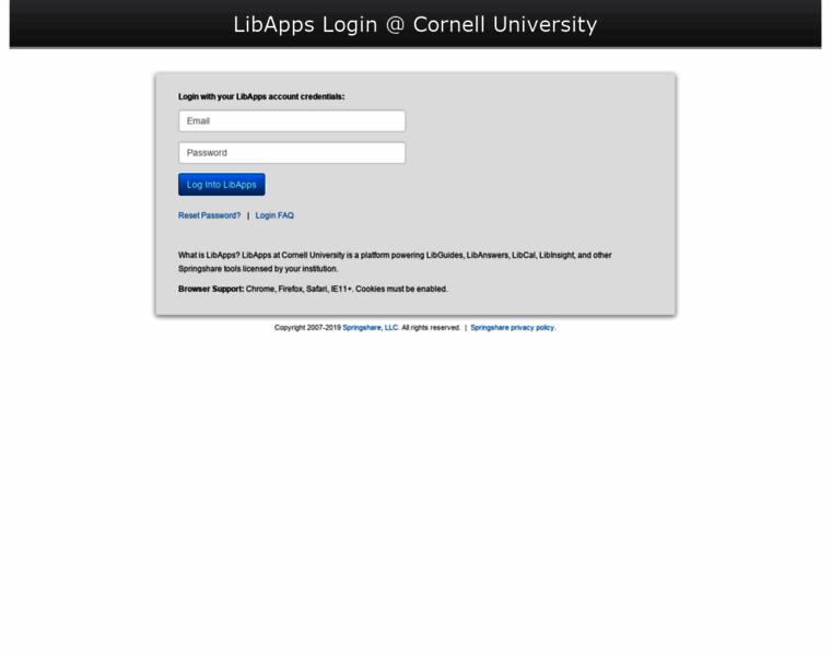 Cornell.libstaffer.com thumbnail
