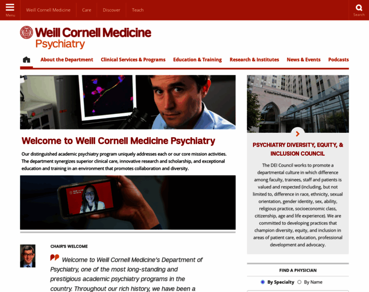 Cornellpsychiatry.org thumbnail