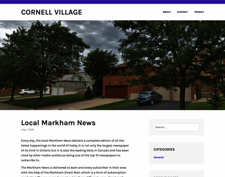 Cornellvillage.ca thumbnail