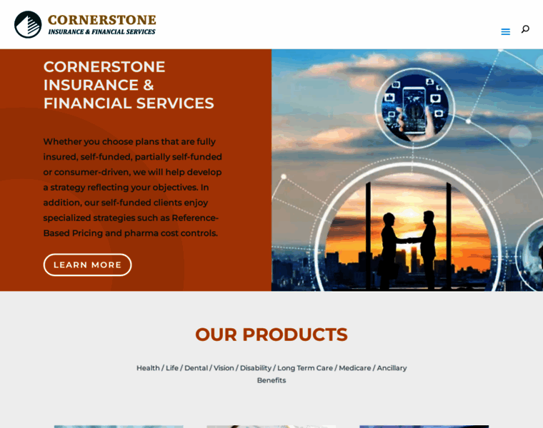 Cornerstone-benefits.com thumbnail