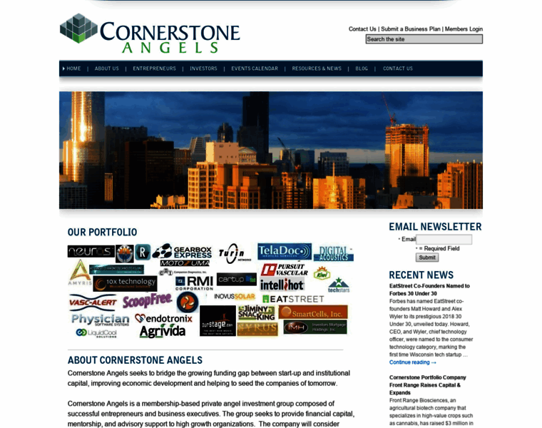 Cornerstoneangels.com thumbnail