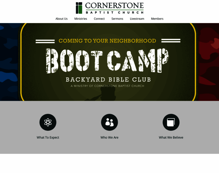 Cornerstonebaptist.info thumbnail