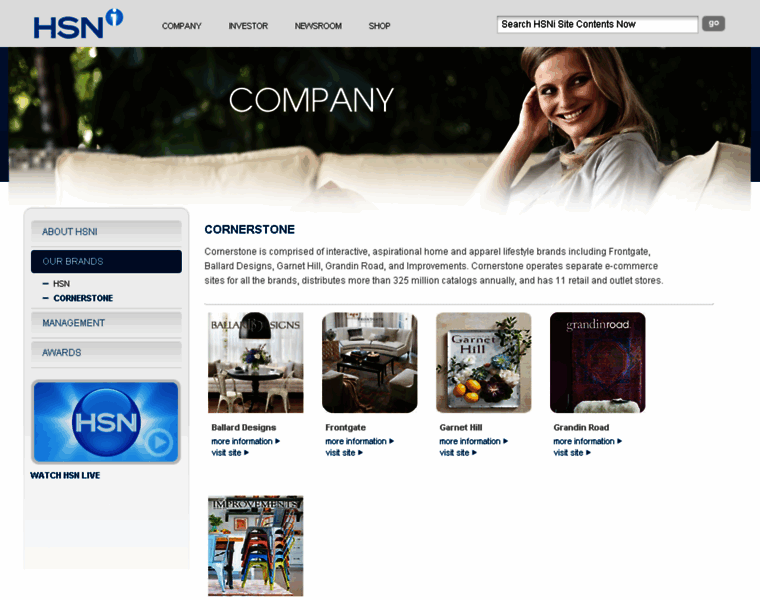 Cornerstonebrands.com thumbnail Cornerstonebrands.com thumbnail