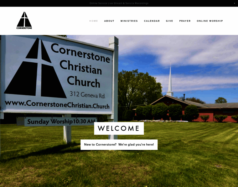 Cornerstonechristian.church thumbnail
