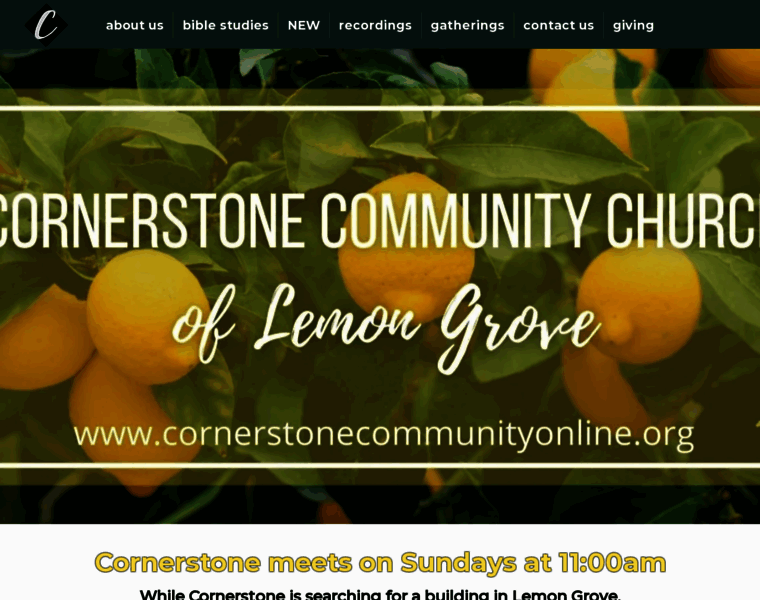 Cornerstonecommunityonline.net thumbnail