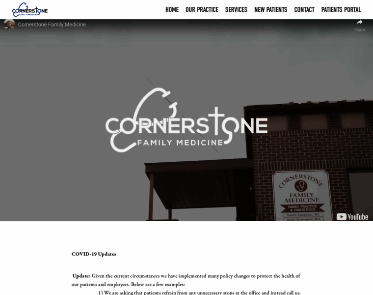 Cornerstonefamilymedicine.co thumbnail