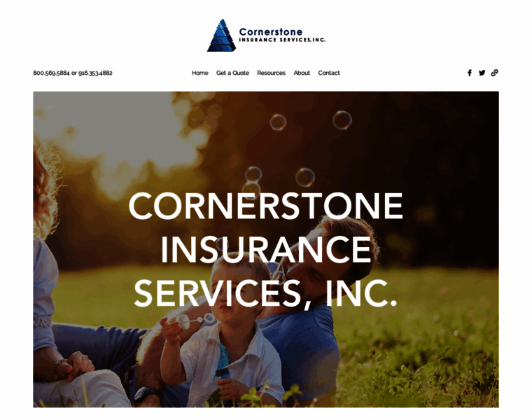 Cornerstoneinsurance.info thumbnail