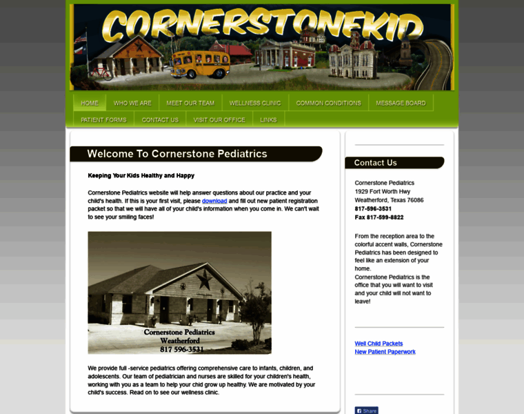 Cornerstonekid.com thumbnail